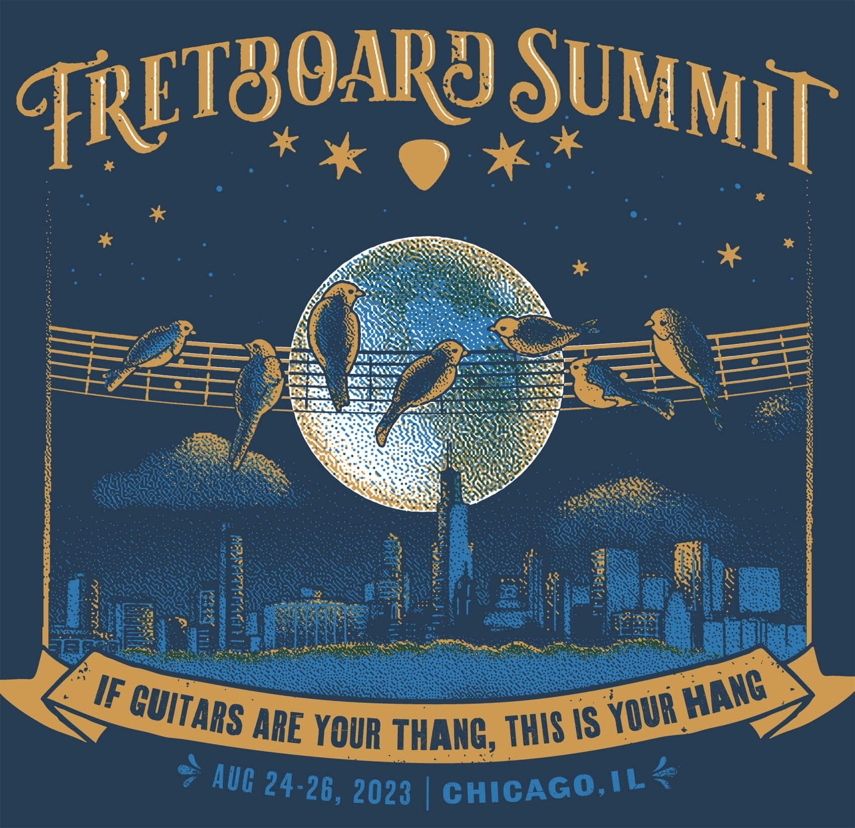Fretboard Summit 2023 poster