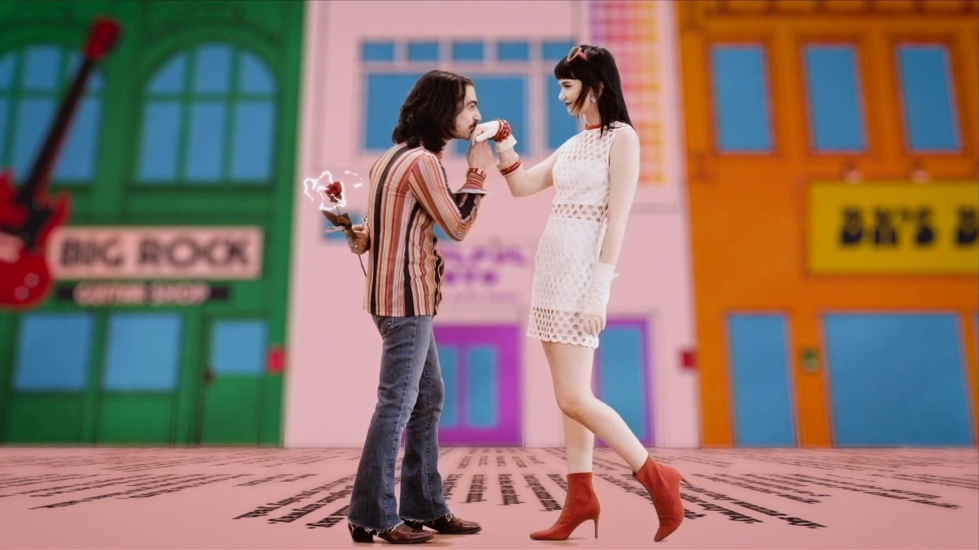 Still from Little Man's BLVD music video